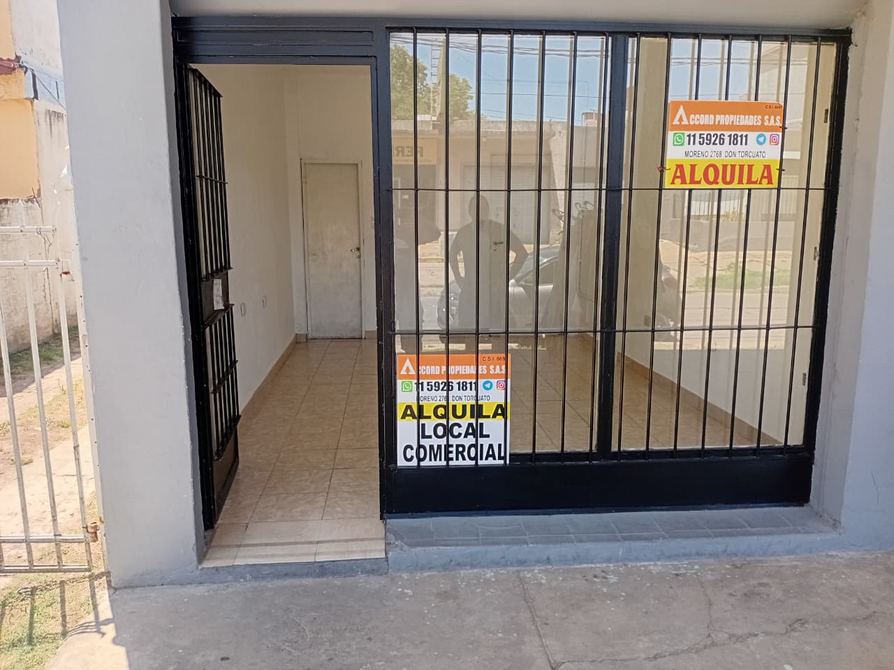 LOCAL EN ALQUILER CON FRENTE A LA CALLE TRIUNVIRATO Nro. 2218 DON TORCUATO.